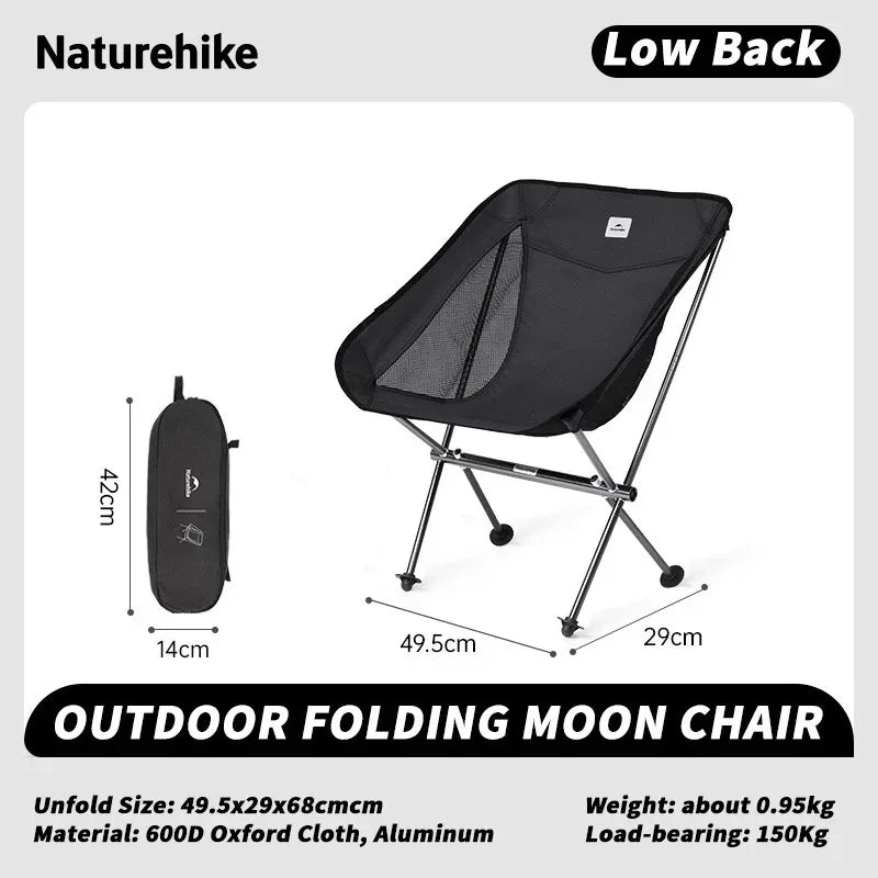 Naturehike Ultralight Folding Aluminum Mesh Camping Chair