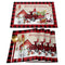 Christmas linen Table place mats