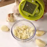 Mini Garlic Press Chopper with Storage Box
