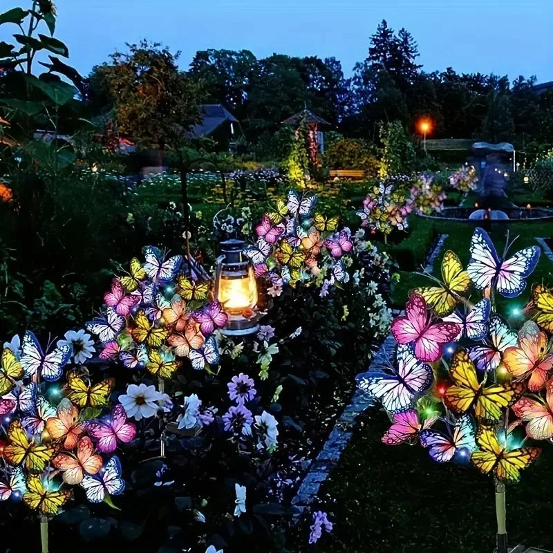 Solar LED Garden Butterfly Decoration