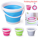 10L/5L/3L Collapsible silicone washing bucket with lid.