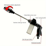 High Pressure Multi-Function Garden Nozzle with Soap Container