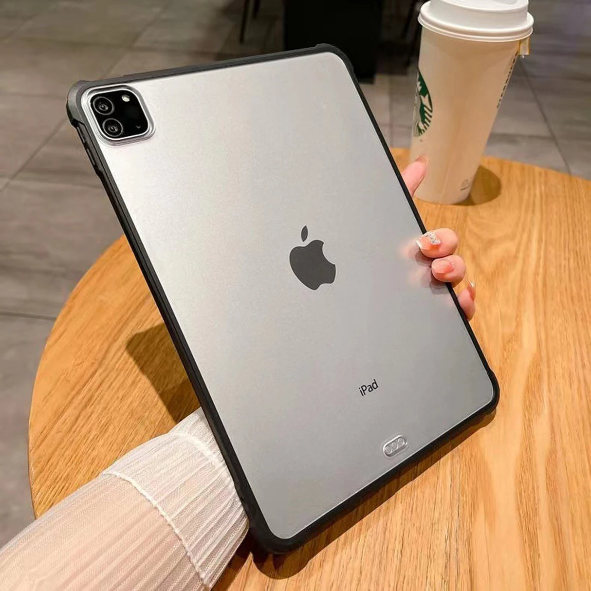 Tablet Case for IPad A16 11/10th 7/8/9th Gen Mini Air 7 6 5 4 A17 Pro 11 13 12.9 M3 M2 M4 10.2 10.9 Inch Translucent Matte Case