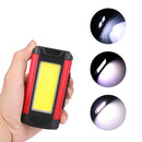 18650 Portable Camping USB Rechargeable COB LED Flashlight Power Bank With Magnet Waterproof Lantern 4000mAh