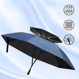 Head Mounted Sunshade Or Rain Umbrella Hat