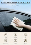 Natural  Sheepskin Chamois Car Care Cleaning Towel.