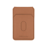 Leather Magnetic Cellphone Card Holder For IPhone 12 13 14 15 16 Pro Max Plus
