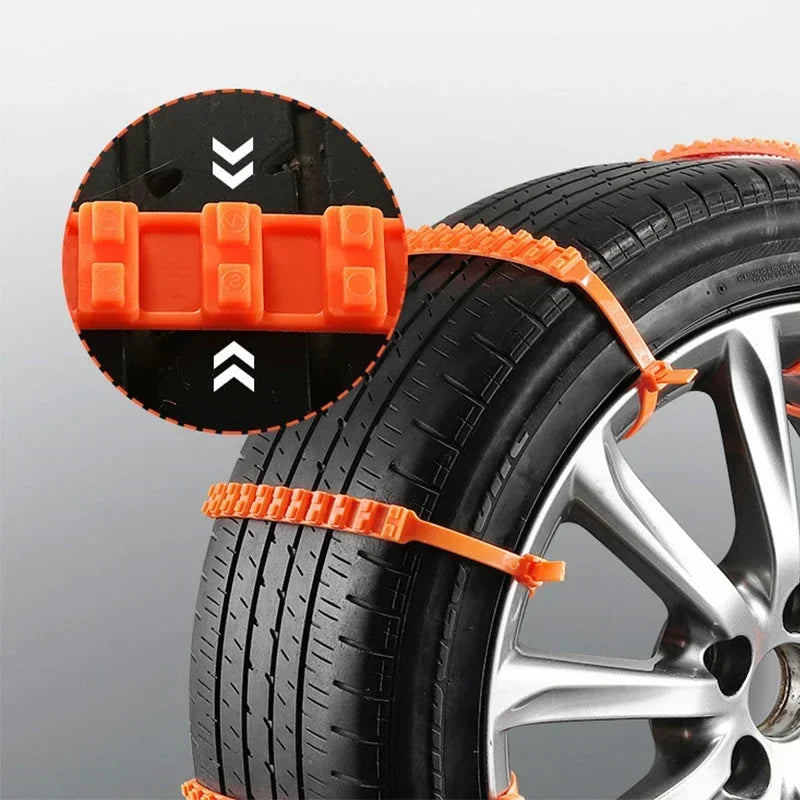 10/20Pcs Car Emergency Double Grove Anti Skid Winter Tire Accessories