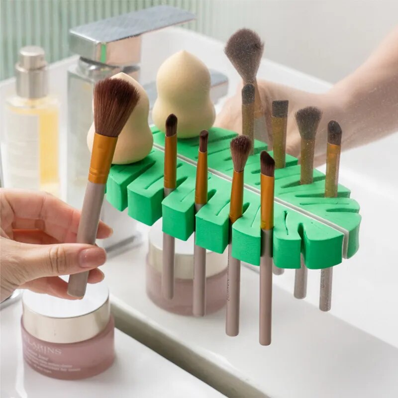 Makeup Brush Drying Rack.