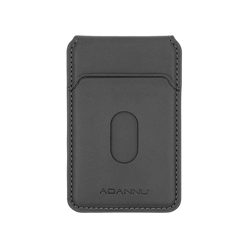 Leather Magnetic Cellphone Card Holder For IPhone 12 13 14 15 16 Pro Max Plus