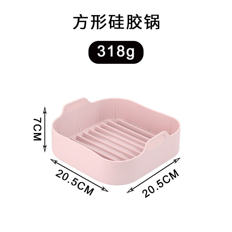 Silicone Reusable Air Fryer basket.