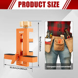 2 in 1 Woodworking Cabinet Door Installation Rebounding Device Drilling Tool