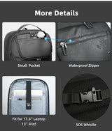 HK Multifunctional Backpacks Fits 17.3" Laptop