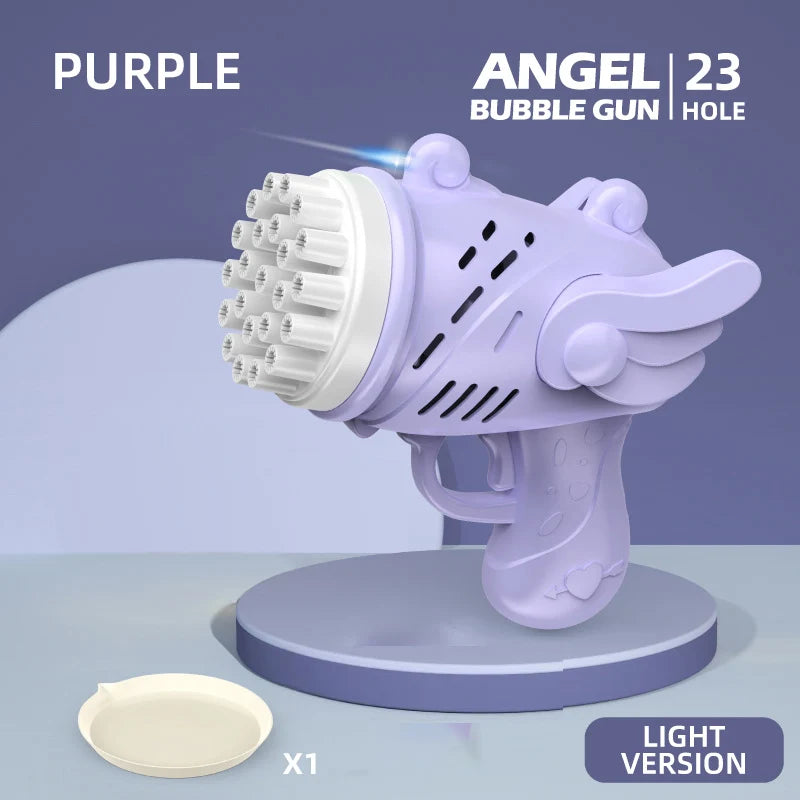 Rechargeable 29 Holes Bubble Gun