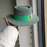 Women's Delicate Woven Summer Straw Hat