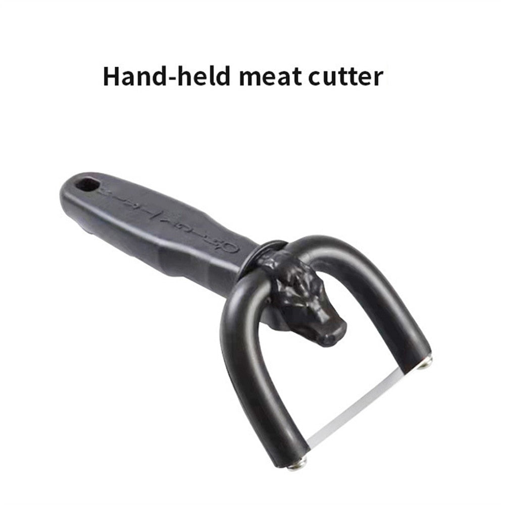 Handheld Meat Cutter.  Great to Trim Fat off of Meat.