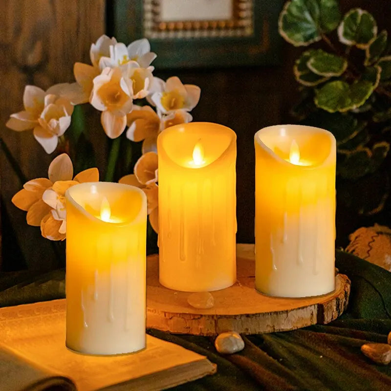 1 Pc Plastic Electronic Candle Lights