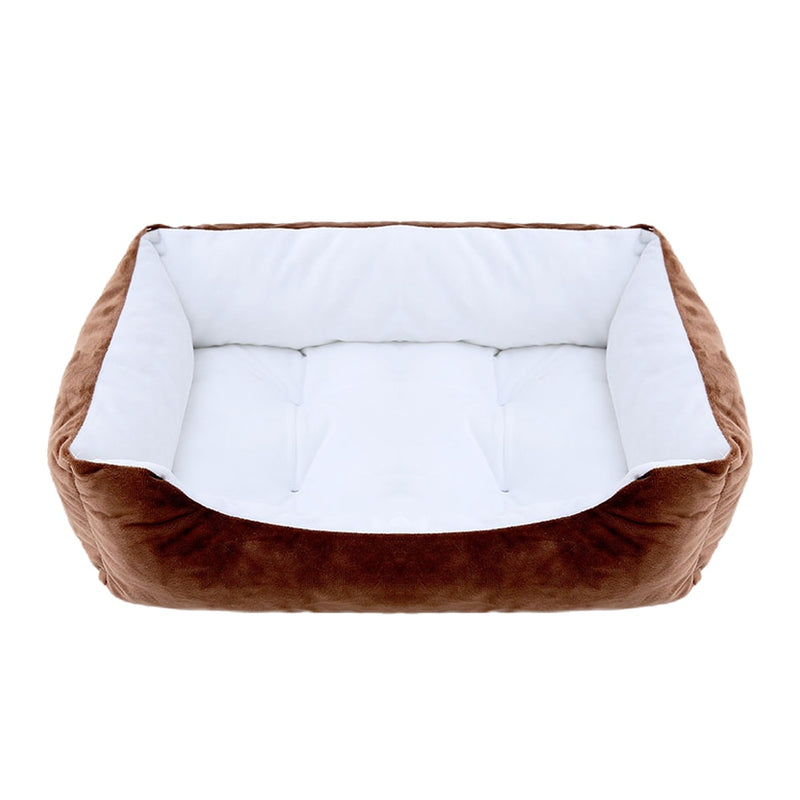 Pet Square Plush Kennel Bed Cushion.