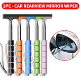 Retractable Rubber Rearview Mirror Squeegee