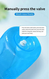 1 Piece 300ML Manual Nasal Wash Bottle