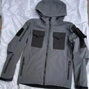 Women Or Men's Shark Skin Waterproof/ Windproof Hooded Tactical Jackets