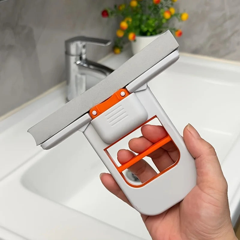 Multi-Function Telescopic Mini Mop Glass Cleaner With Detachable Handle