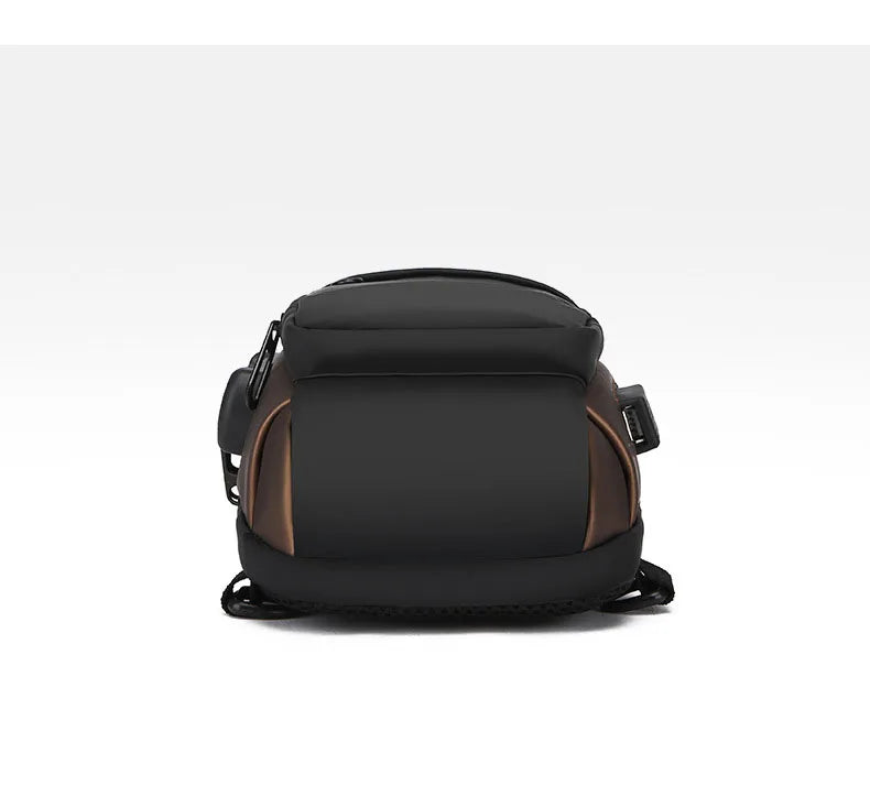 Men's Anti Theft USB Charging Crossbody Bag