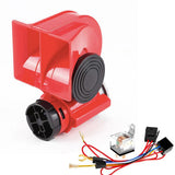 FARBIN Snail Air Horn With Compressor Relay Harness 12V 150db  For Trucks, Cars Or Motorcyles