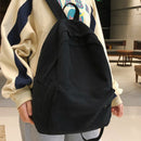 JOYPESSIE Unisex Cotton Backpack For All Ages.