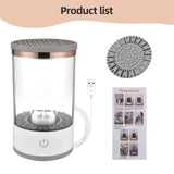 USB Chargeable Cosmetic Brush Cleaner For All Sizes