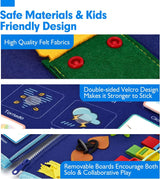 Montessori Toddler Busy Board For Educational Activity Motor Skills