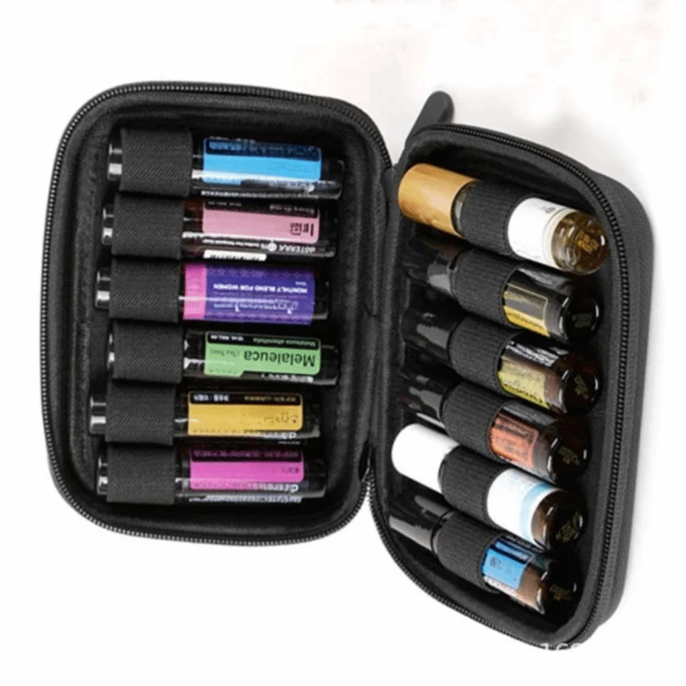 12 Slots 10ML Capacity Essential Oil Padded Case