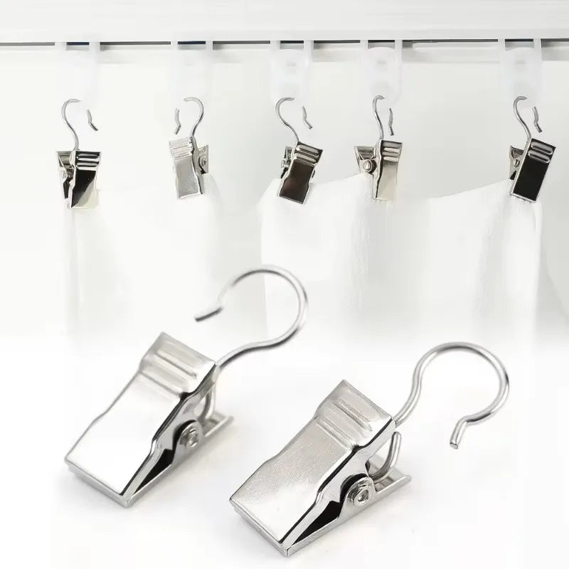 100/10PCS Multifunctional Photos/Curtain/Decoration Clips With Hook