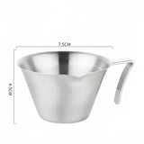 Stainless Steel with Measurement Espresso Extraction Cup
