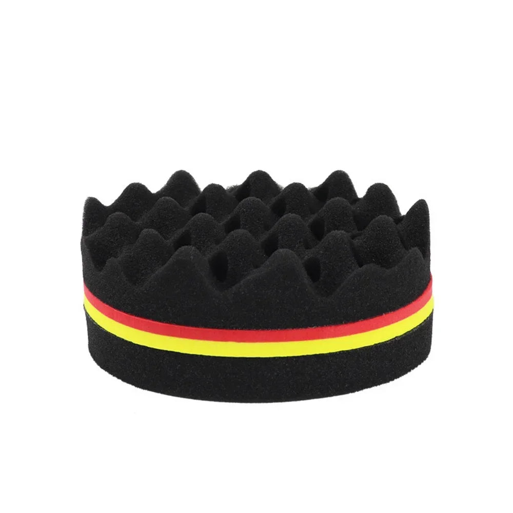 Oval Double Side Magic Twist Hair Sponge