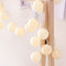 LED Cotton Ball Garland Party Lights.