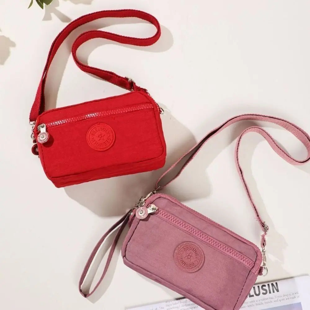 Women's Zipper Crossbody Shoulder Bag