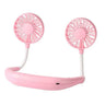 LED Rechargeable 3 Speed Silent Neck Fan