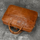 Genuine Leather Laptop Briefcase.