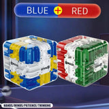 3D Ball Rolling Maze Puzzle Cube For Children Or Adults