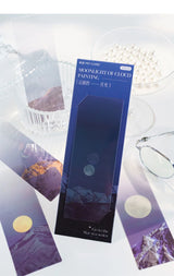 5pcs Star Ocean Translucent Bookmark