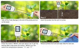 3 in 1 Digital LCD Soil Tester For PH/Moisture/Temperature With Backlight for House And Garden