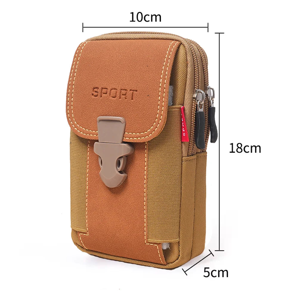 Multi-functional Large Capacity Waist Bag Attaches To Your Belt