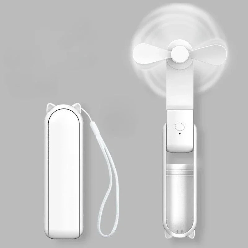 USB Rechargeable 3-speed Foldable Mini Fan