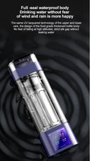 10000PPB H2 portable spe/pem rich hydrogen water bottle generator with inhaler