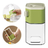 Moisture-proof Seasoning Bottle That Can Extrude 0.5 Grams Of Salt Or Sprinkle Larger Measurements Without Clumping