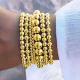 Bohemia Minimalist Faux Pearl Elastic Bracelet