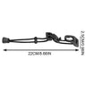 Adjustable Thick Elastic Rope Bag Expansion Strap With Quick Release Buckle
