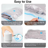 Mini Air Pump/Suction Vacuum Bags With American Standard Plug