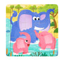 11x11cm Wooden 3d Cartoon Puzzle